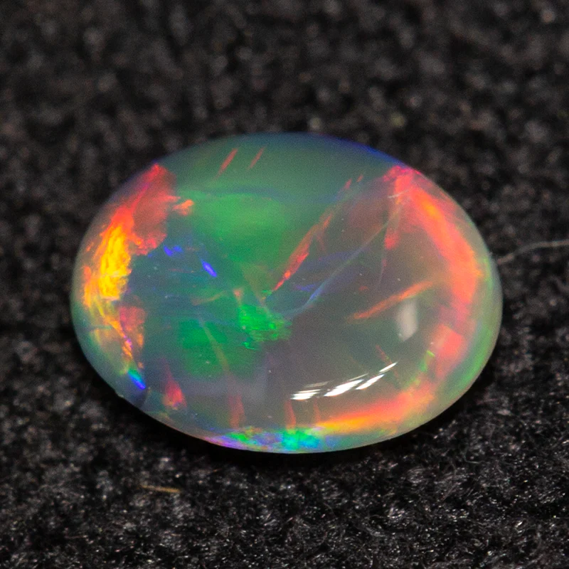0.15 ct black opal 4.6x3.7x1.4mm - Image 2