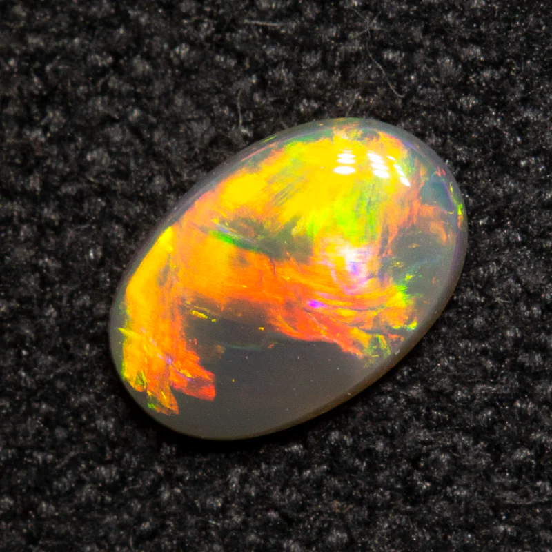 0.19 ct dark opal 5.5x3.8x1.3mm - Image 3
