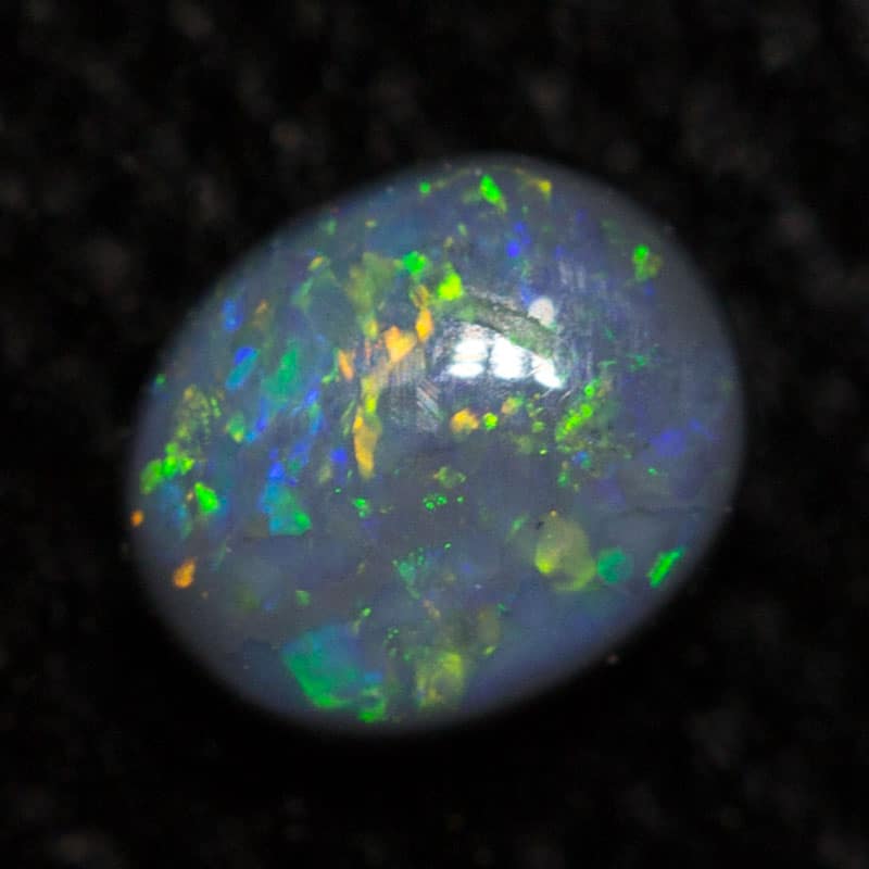 0.20 ct black opal 4.5x3.8x1.9mm - Image 2