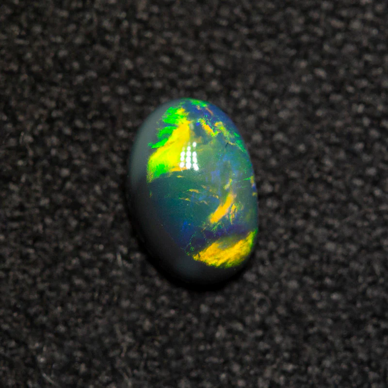 0.23 ct black opal 5.1x3.5x2.1mm - Image 2