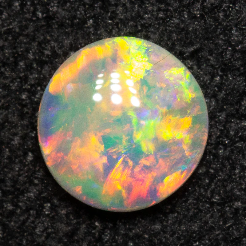 0.24 ct crystal opal 4.6x4.6x1.7mm - Image 2