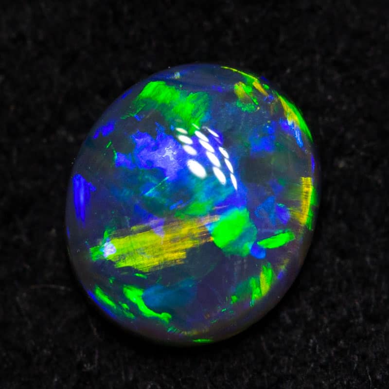 0.27 ct black opal 5x4x2mm - Image 2