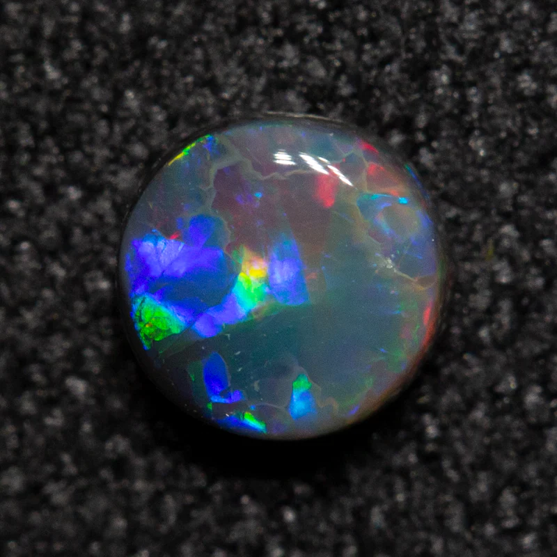 0.28 ct black opal 4.2x4.2x2.2mm - Image 3