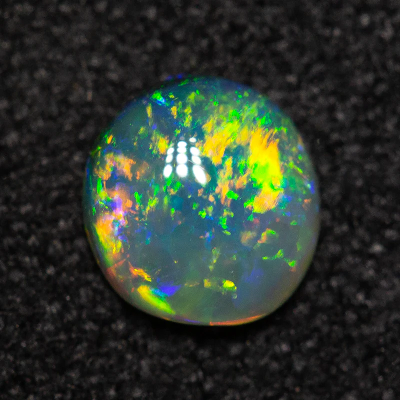 0.28 ct dark opal 5.1x4.7x1.9mm - Image 2