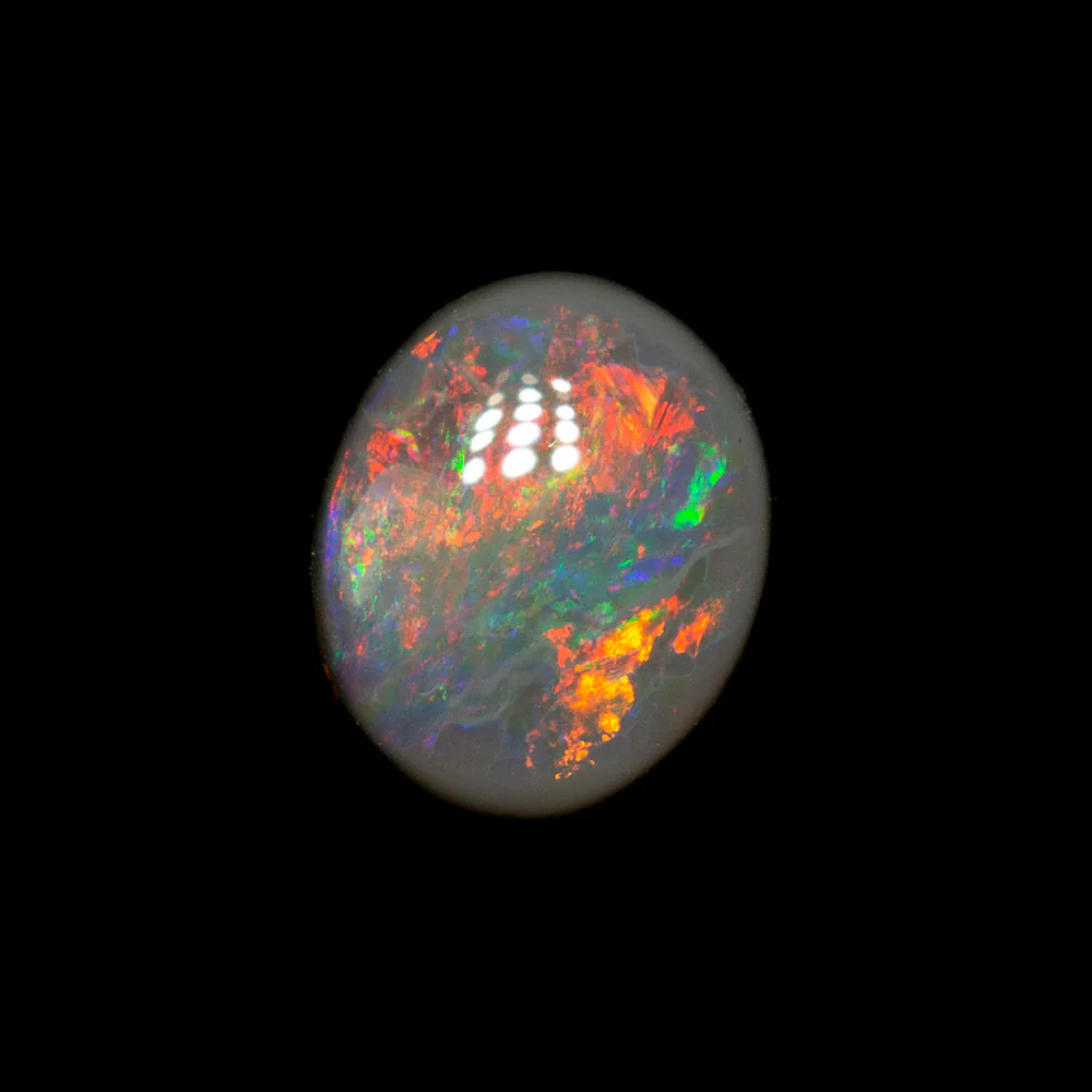 0.30 ct dark opal 5.5x4.6x2mm - Image 2
