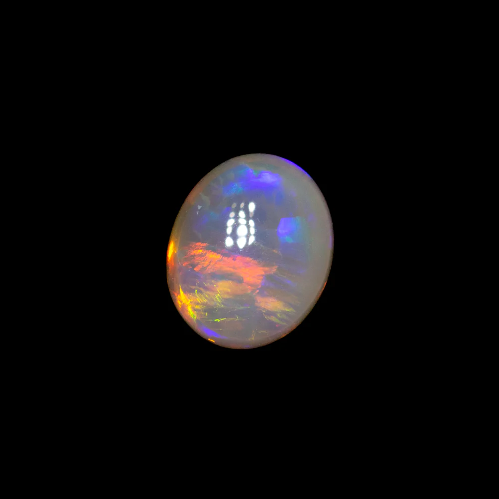 0.30 ct double-sided dark opal 5x4.1x2.3mm - Image 4
