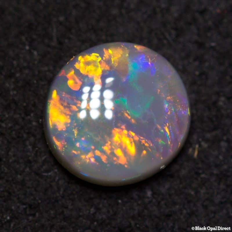 0.31 ct dark opal 5mm round x1.8mm - Image 3