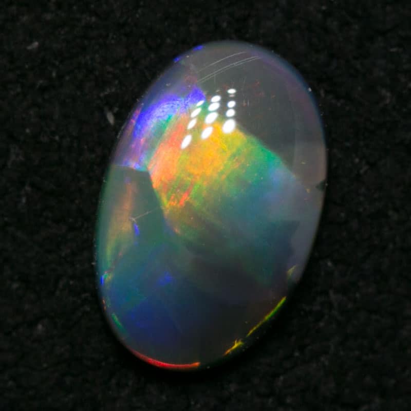 0.33 ct black opal 6x4x2mm - Image 2