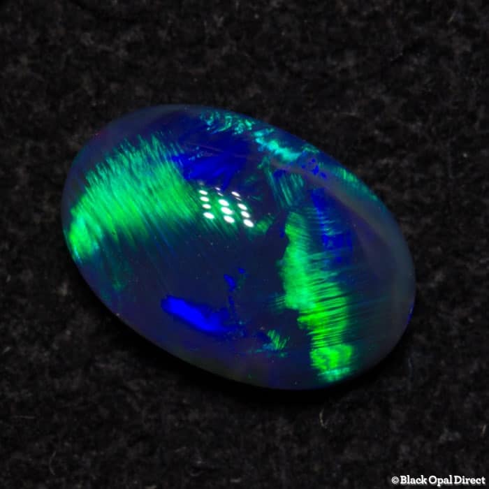 0.33 ct black opal 6x4x2mm - Image 2