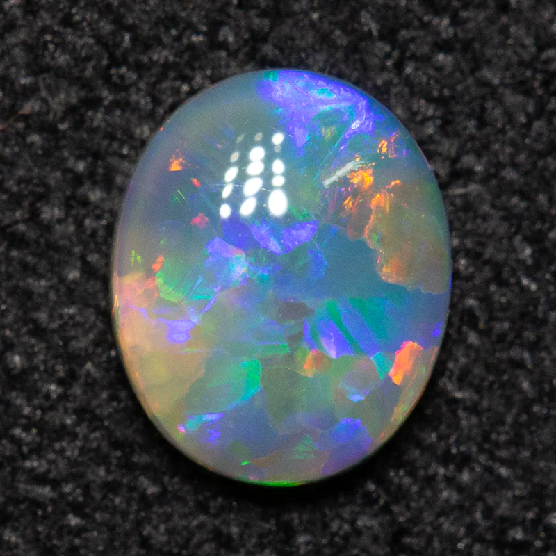 0.33 ct dark opal 5.5x4.5x1.9mm - Image 3