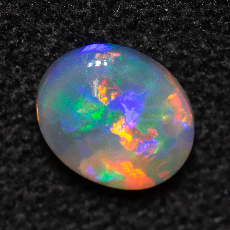 0.33 ct dark opal 5.5x4.5x1.9mm - Image 4