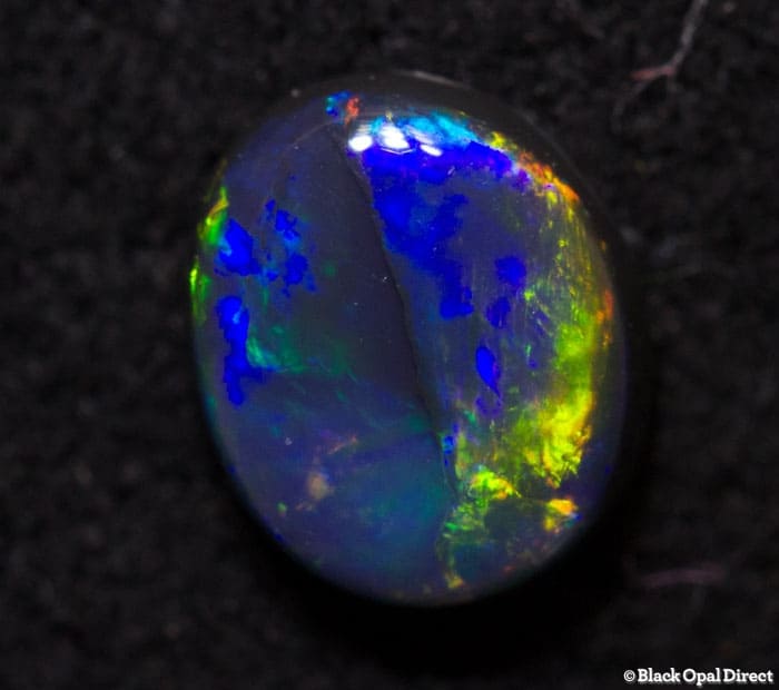0.36 ct black opal 5x4.5x2mm - Image 2