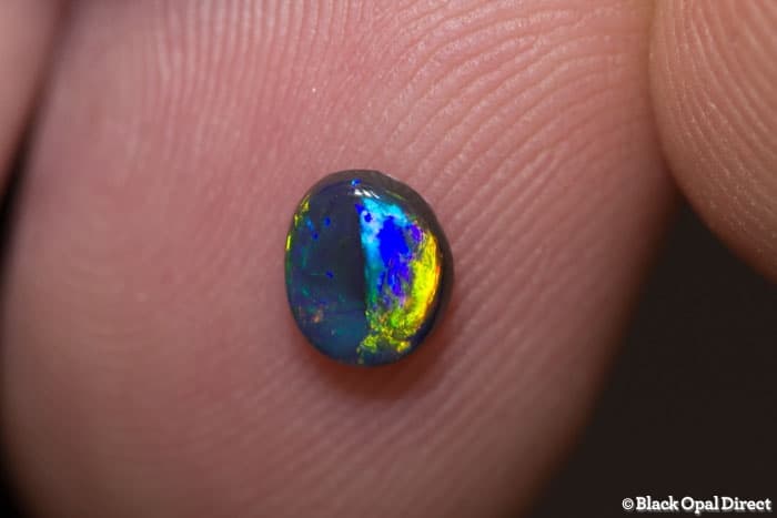 0.36 ct black opal 5x4.5x2mm - Image 3