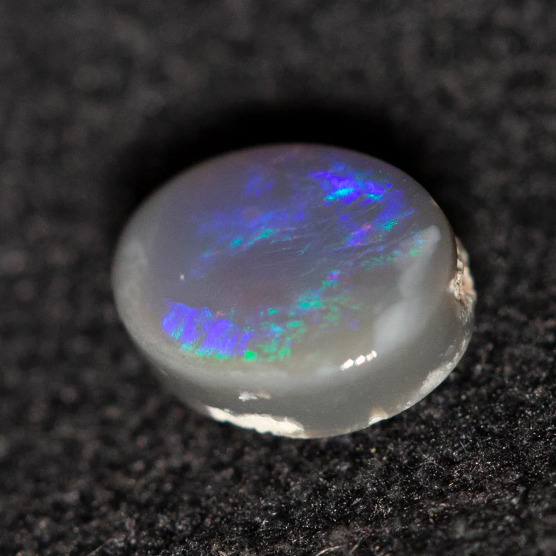 0.36 ct dark opal 5.2x4.1x2.2mm - Image 2