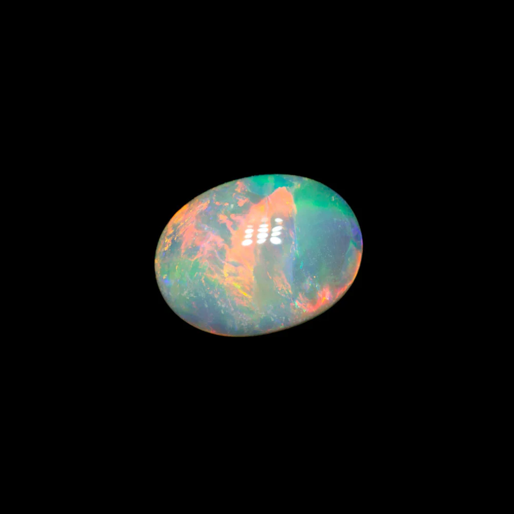 0.37 ct crystal opal 6.6x4.9x1.8mm - Image 2