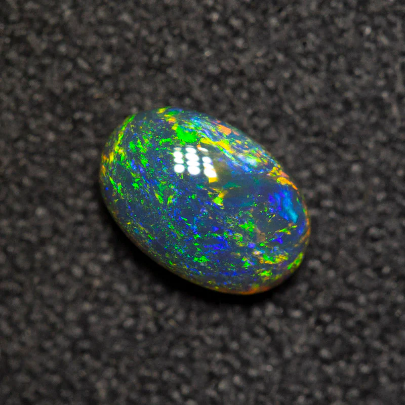0.39 ct black opal 6x4.1x2.5mm - Image 2