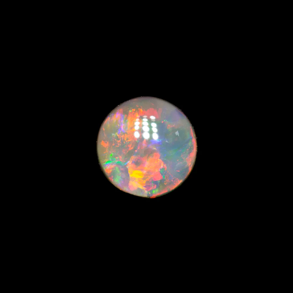 0.39 ct dark opal 4.6x4.6x2.6mm - Image 2