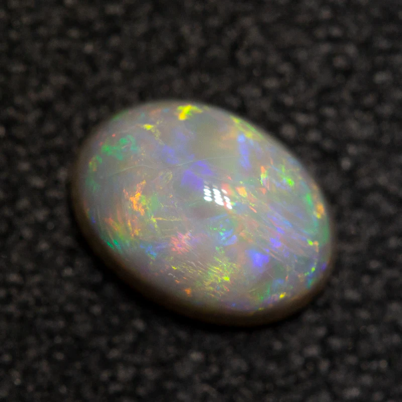 0.40 ct dark opal 5.9x4.3x2.6mm - Image 2