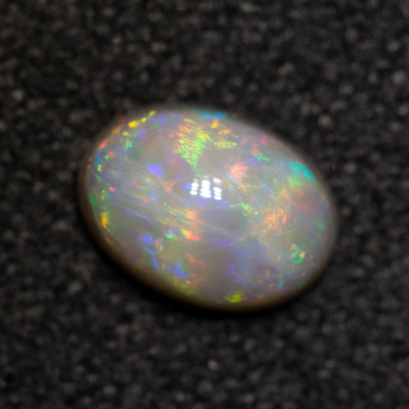 0.40 ct dark opal 5.9x4.3x2.6mm - Image 3