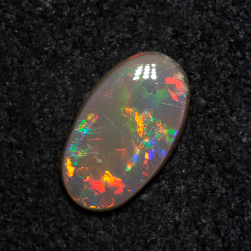 0.40 ct dark opal 7.5x4.4x1.8mm - Image 4