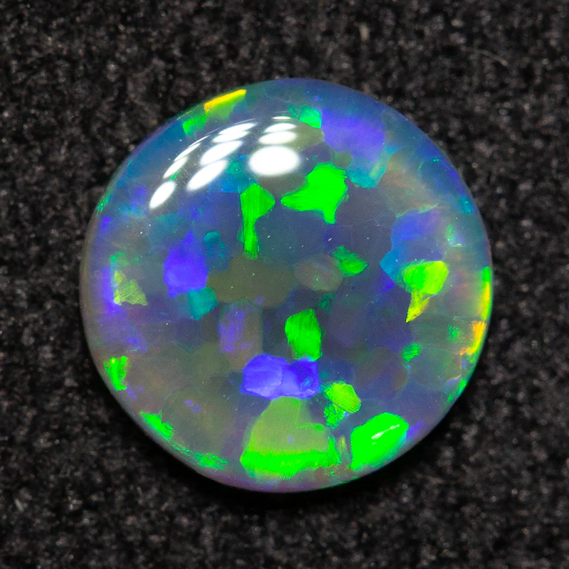 0.41 ct crystal opal 6x6x1.5mm - Image 2