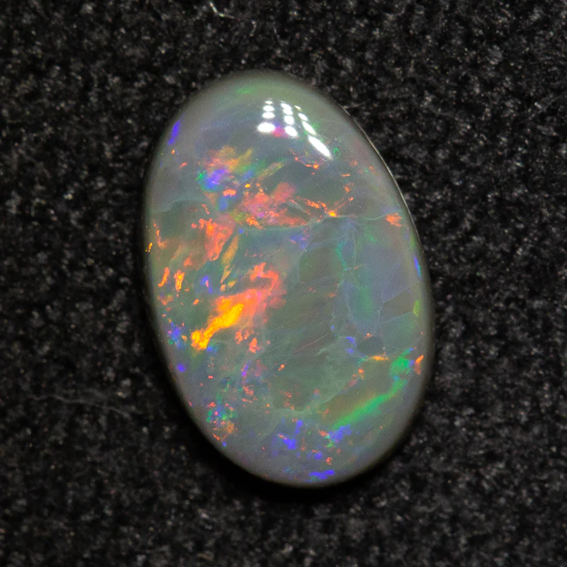 0.41 ct dark opal 6.8x4.6x1.8mm - Image 2