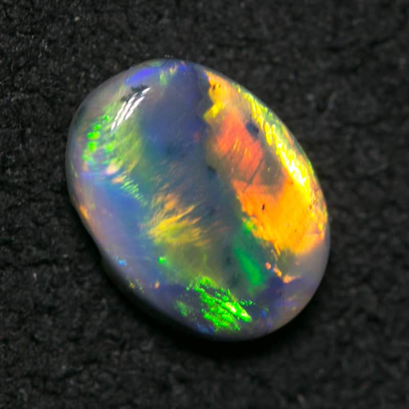 0.41 ct dark opal 6x4.5x2mm - Image 3