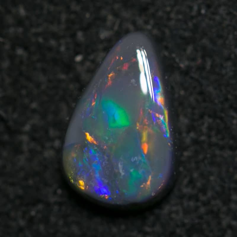 0.42 ct black opal 6x4x2mm - Image 3