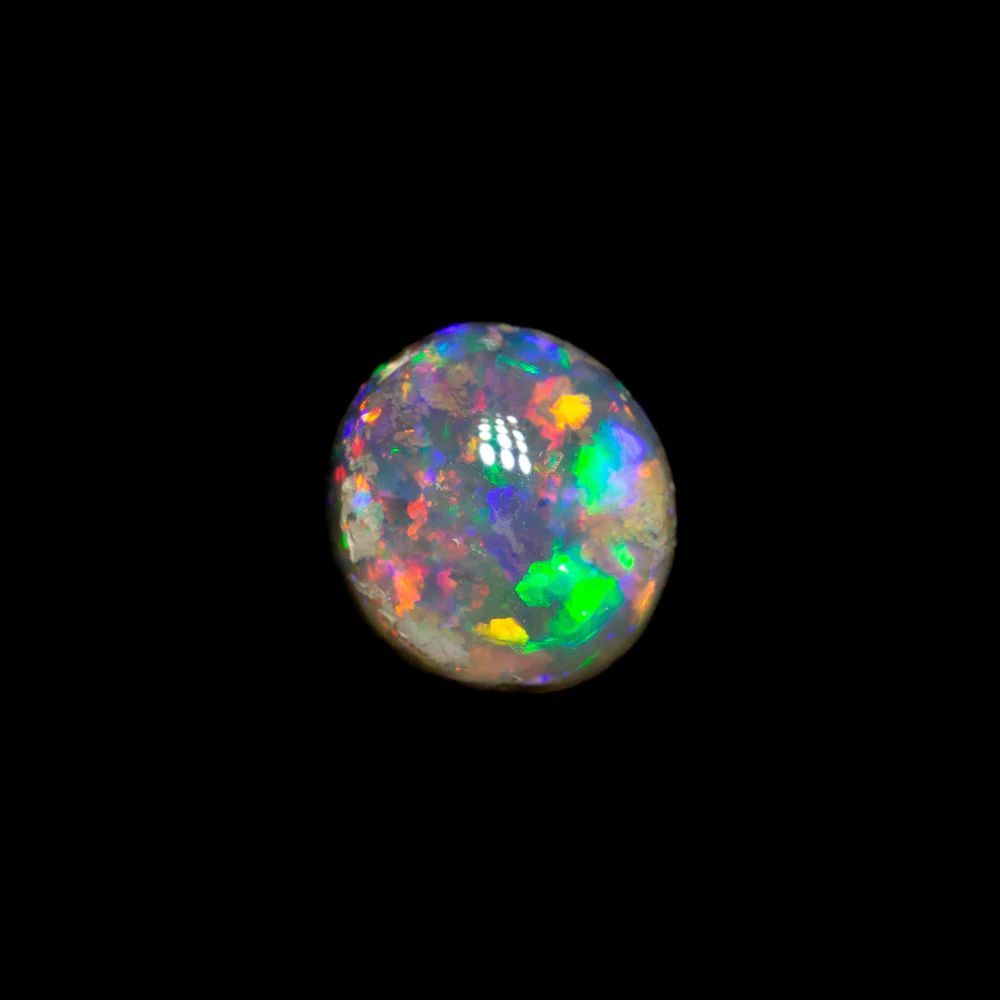 0.42 ct crystal opal 5.5x5.1x2.4mm - Image 2