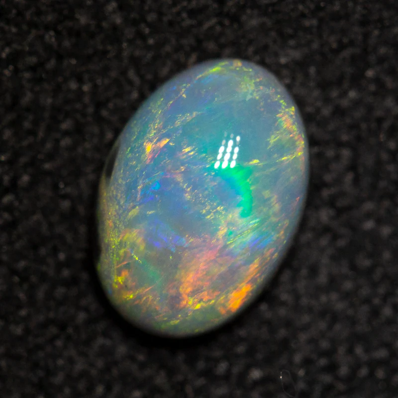0.42 ct dark opal 6.4x4.5x2.5mm - Image 2