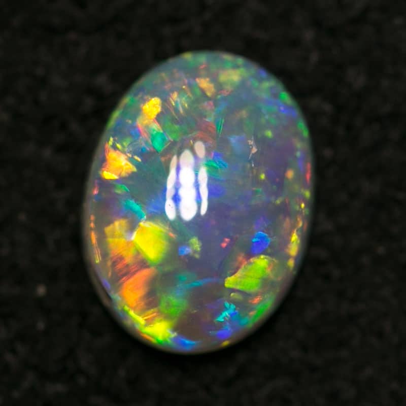 0.42 ct gem crystal opal 6x4x2mm - Image 2