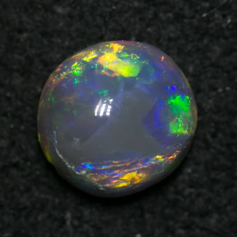 0.43 ct dark opal double sided 5x5x3mm - Image 3