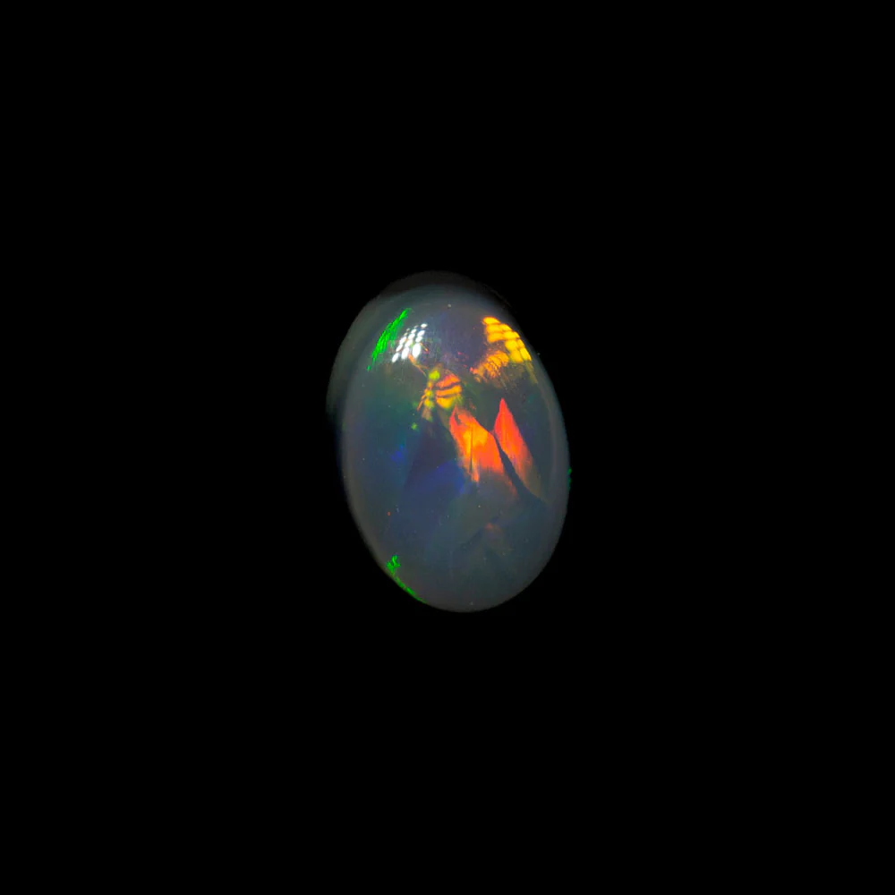 0.44 ct black opal 6x4.3x2.7mm - Image 2