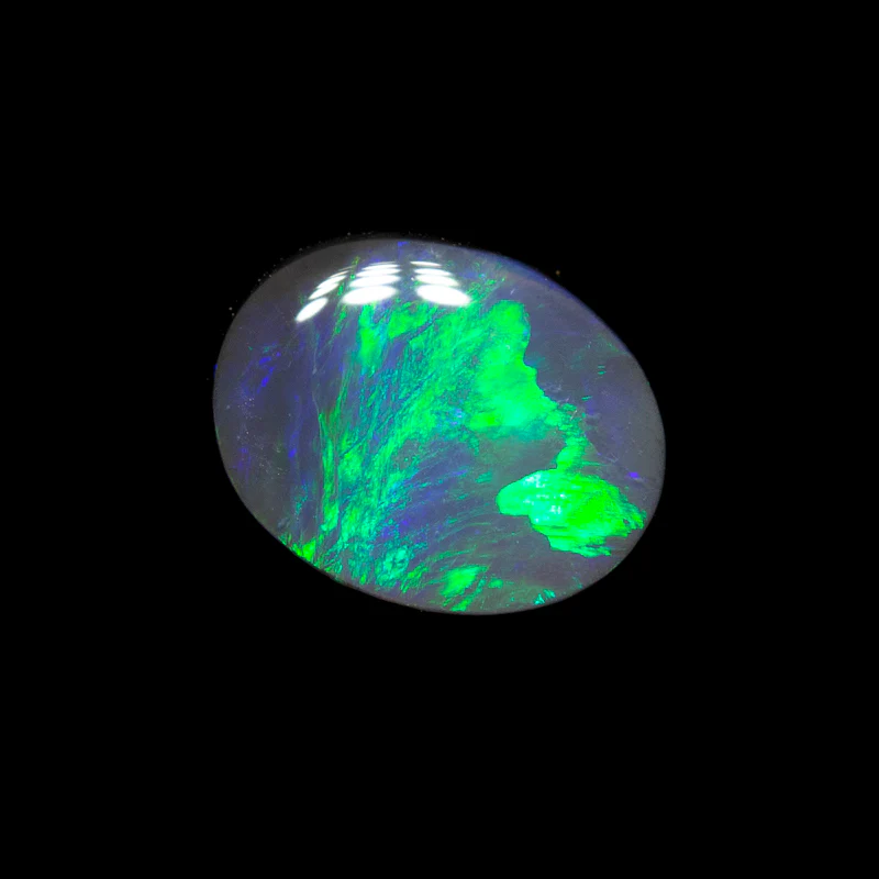 0.45 ct black opal 6.2x4.9x2.1mm - Image 2