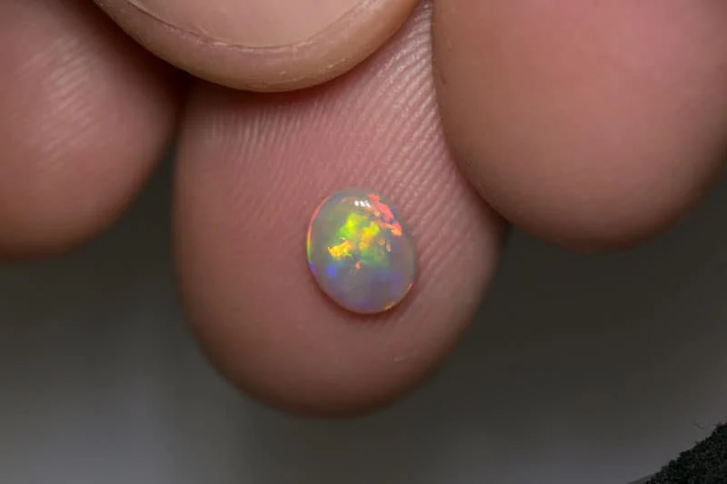 0.45 ct crystal opal 6.5x5x2mm - Image 3