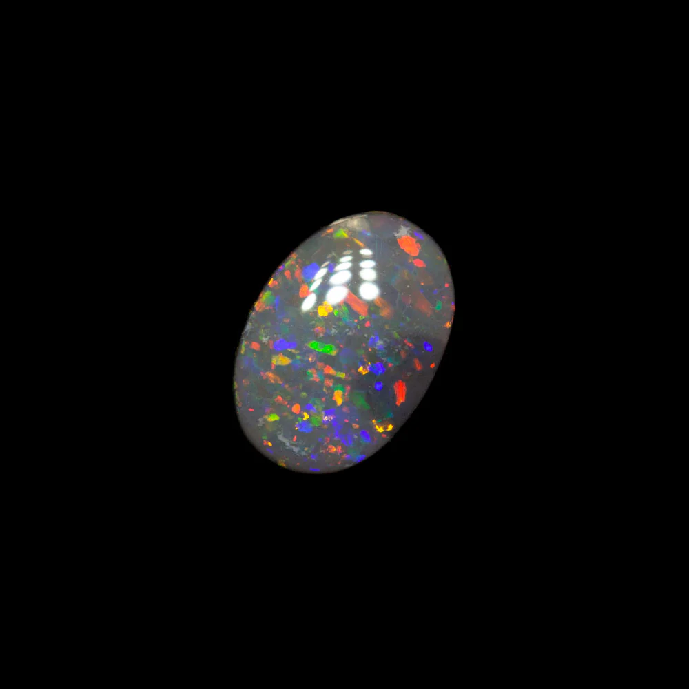 0.45 ct dark opal 6x4.2x2.4mm - Image 2
