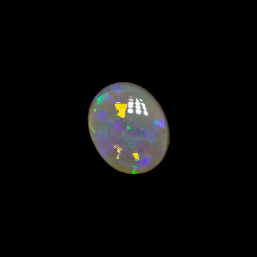 0.45 ct dark opal 6x4.9x2.4mm - Image 2