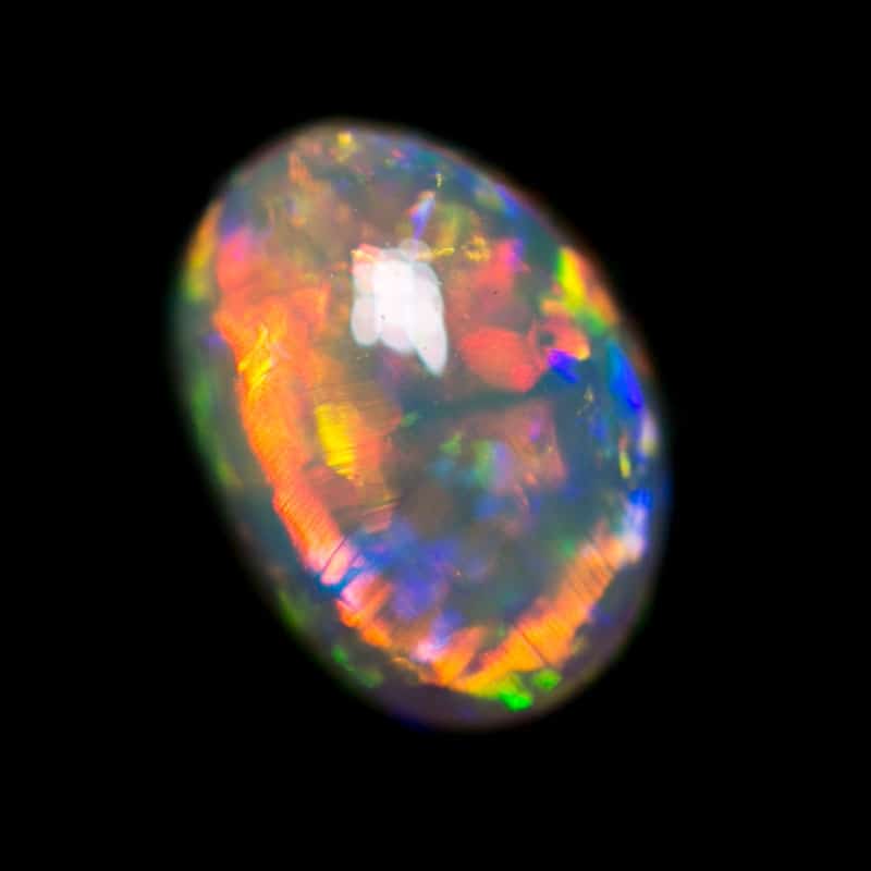 0.45 ct gem crystal opal 5.5x4x3mm - Image 2