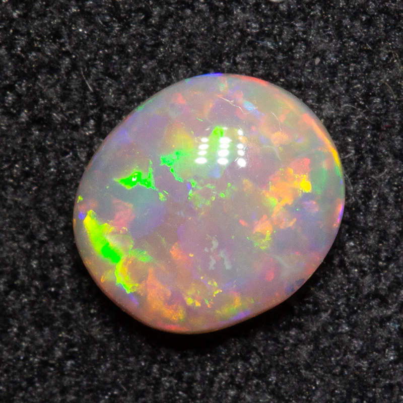 0.46 ct crystal opal 6x5x2.4mm - Image 2