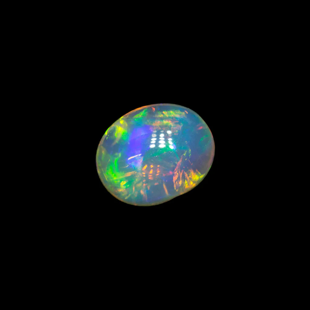 0.46 ct double-sided crystal opal 5.6x4.5x2.8mm - Image 2