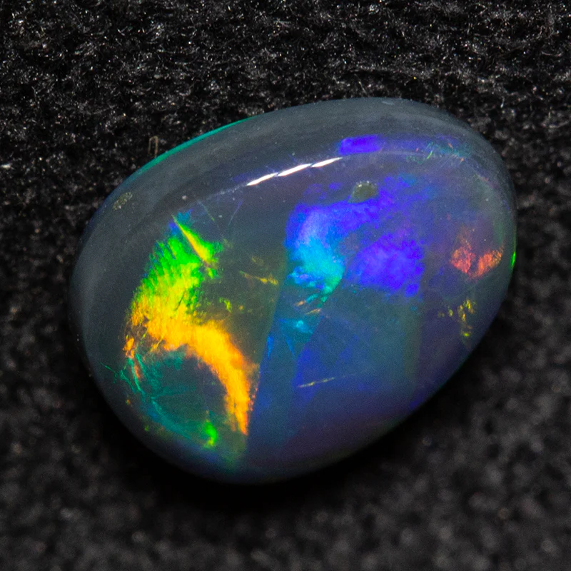 0.46ct black opal 6x5x2mm - Image 3