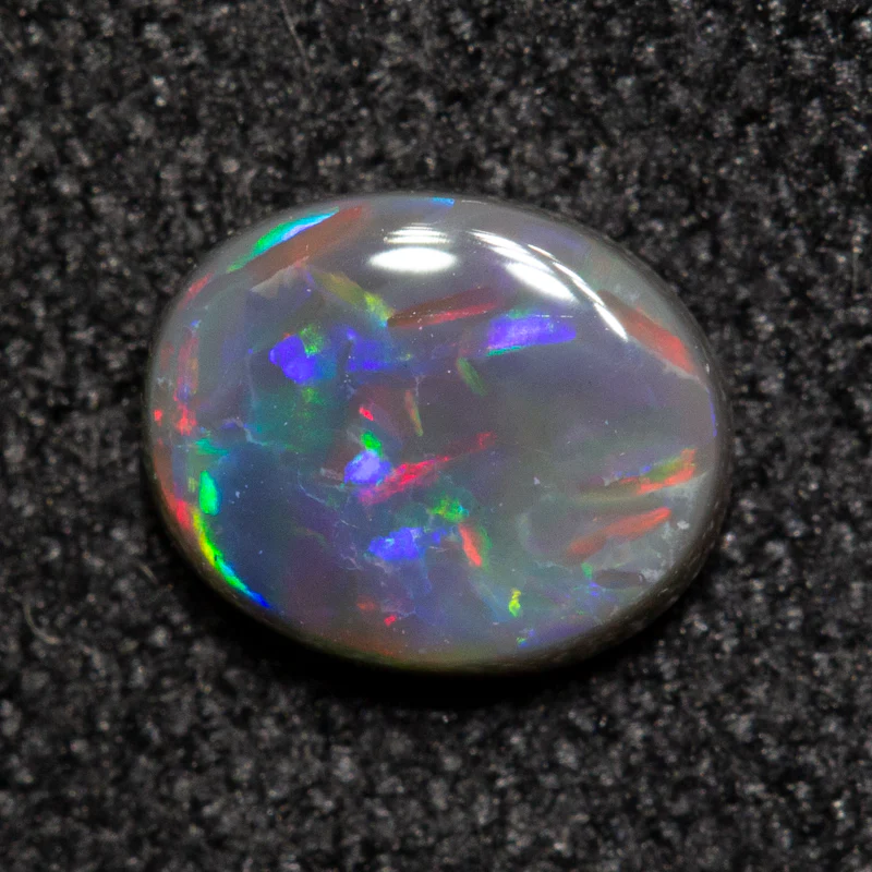 0.47 ct black opal 6.1x5x2.1mm - Image 3