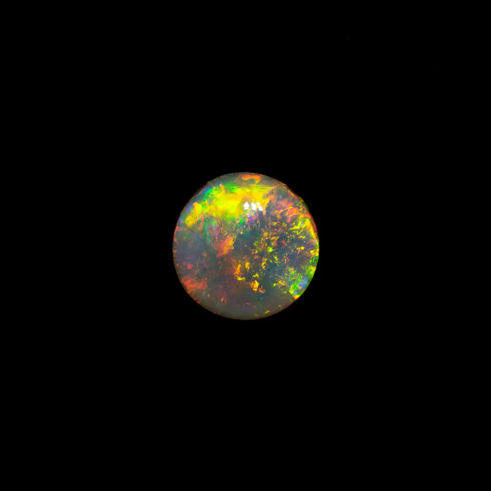 0.47 ct dark opal 5.4x5.4x2.5mm - Image 2