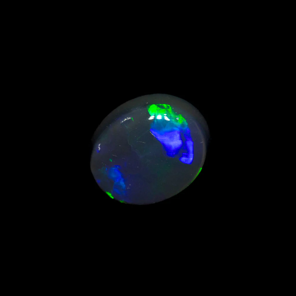 0.48 ct black opal 5.8x4.8x2.5mm - Image 2