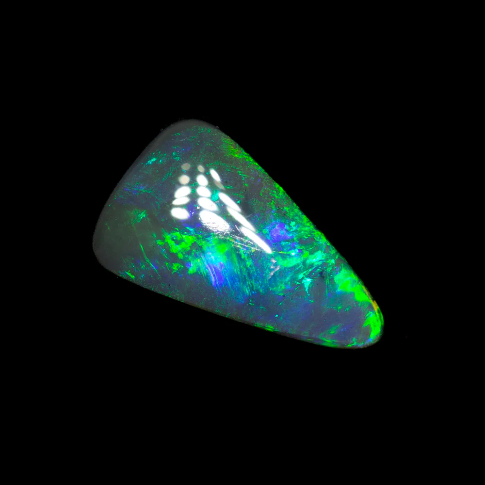 0.48 ct black opal 8.5x5.1x1.9mm - Image 2