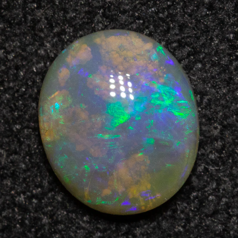 0.48 ct crystal opal 6.3x5.3x2.3mm - Image 2