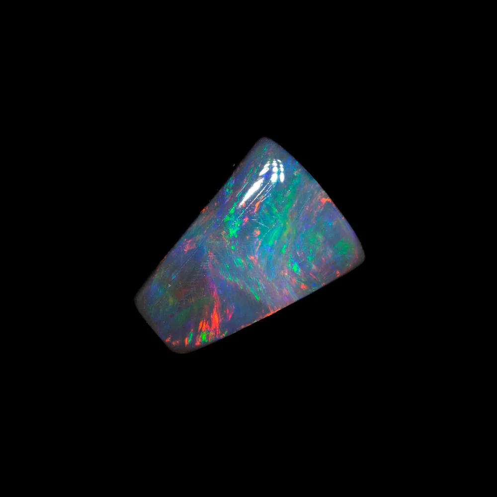 0.48 ct dark opal 7.1x5.2x2.1mm - Image 2