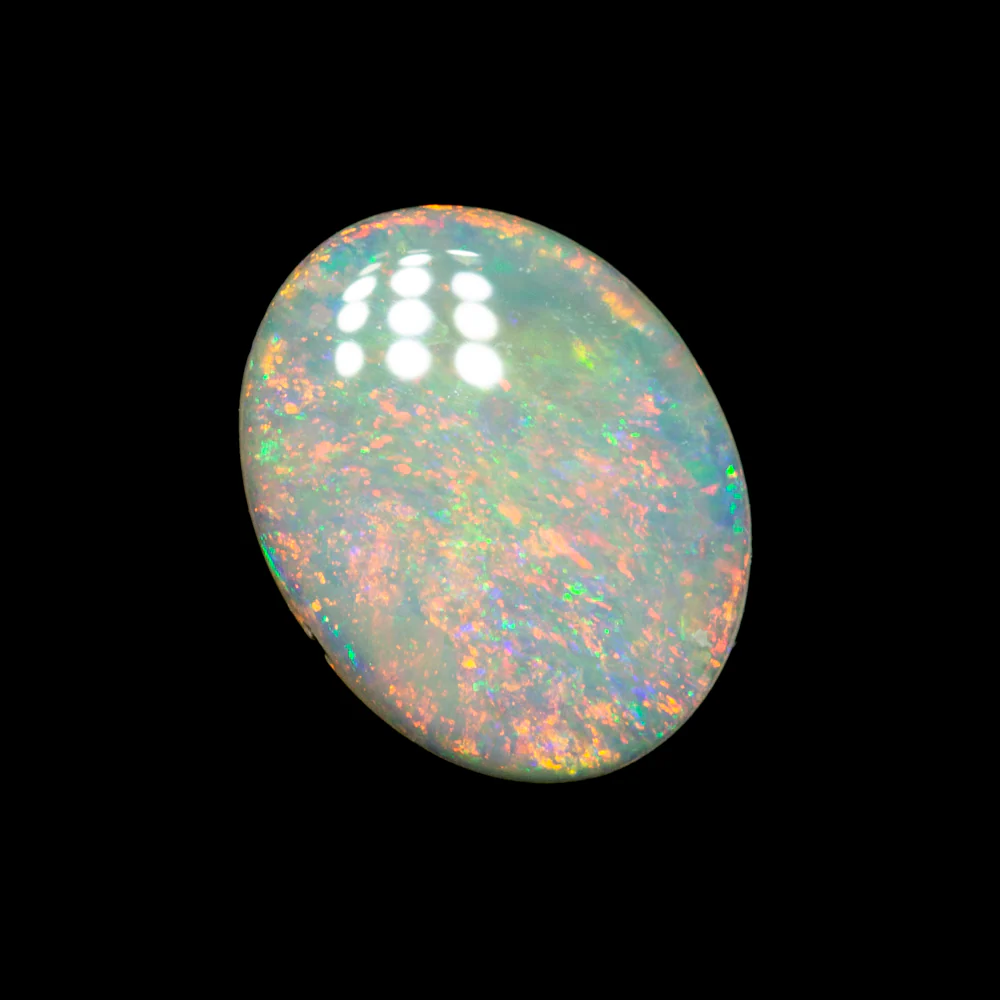 0.48 ct dark opal 8.4x6.6x1.3mm - Image 2