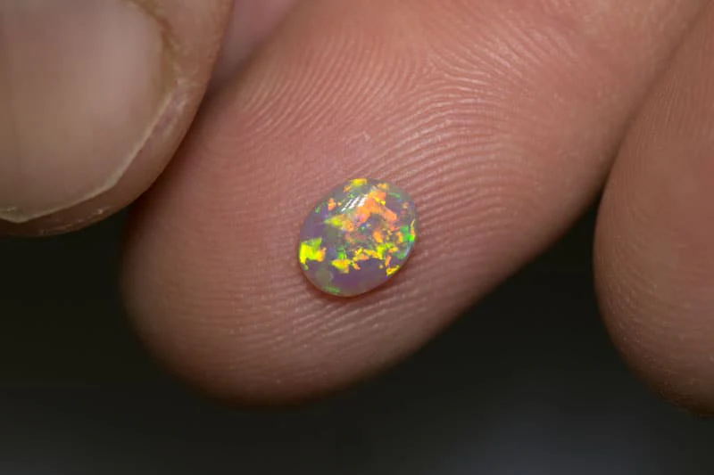 0.49 ct crystal opal 7.5x5x2mm - Image 2