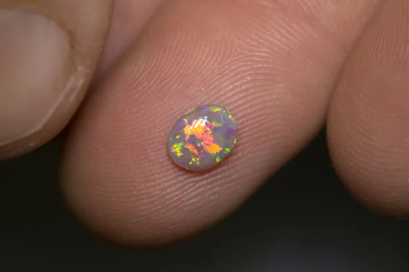 0.49 ct crystal opal 7.5x5x2mm - Image 3